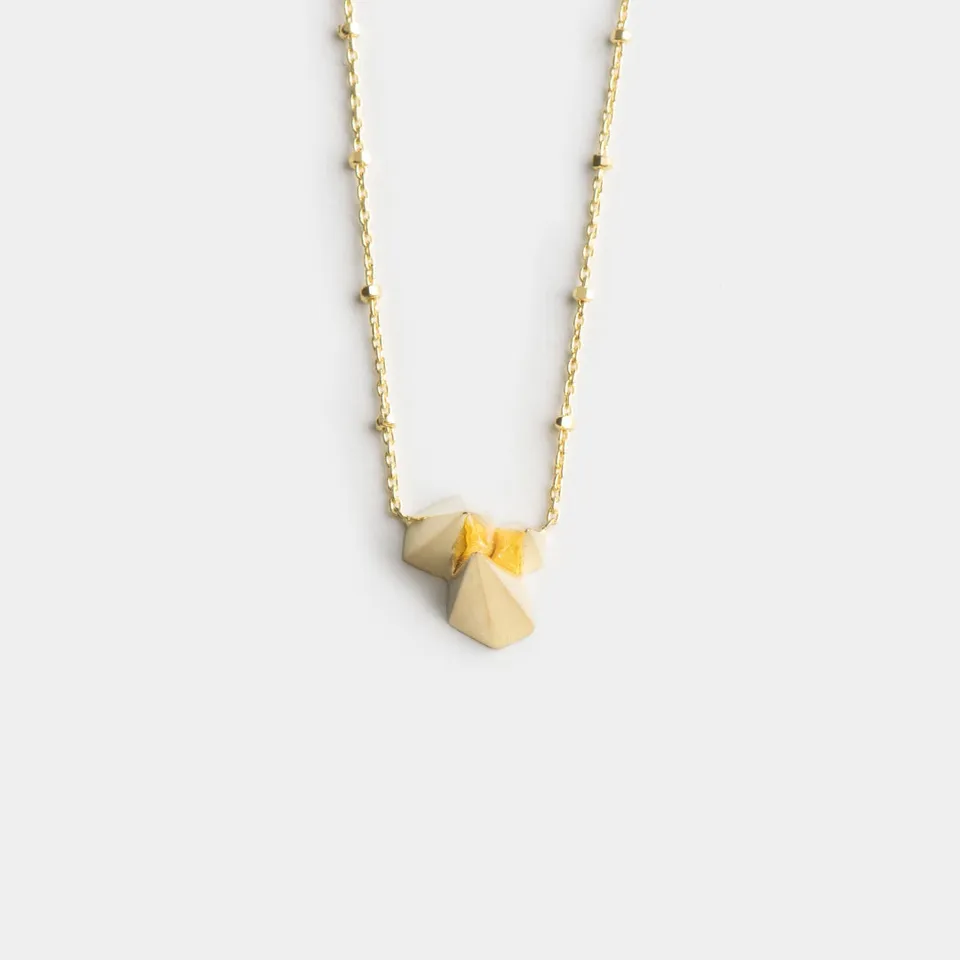agapi-jewellery-wanted-dream-collier-pendentif-diamant-plaqu-or image 1