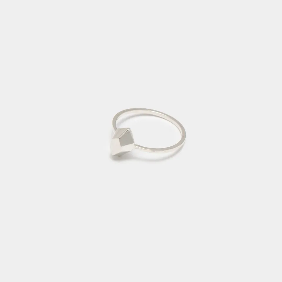 agapi-love-symbols-the-desire-bague-argent-925-losange image 1