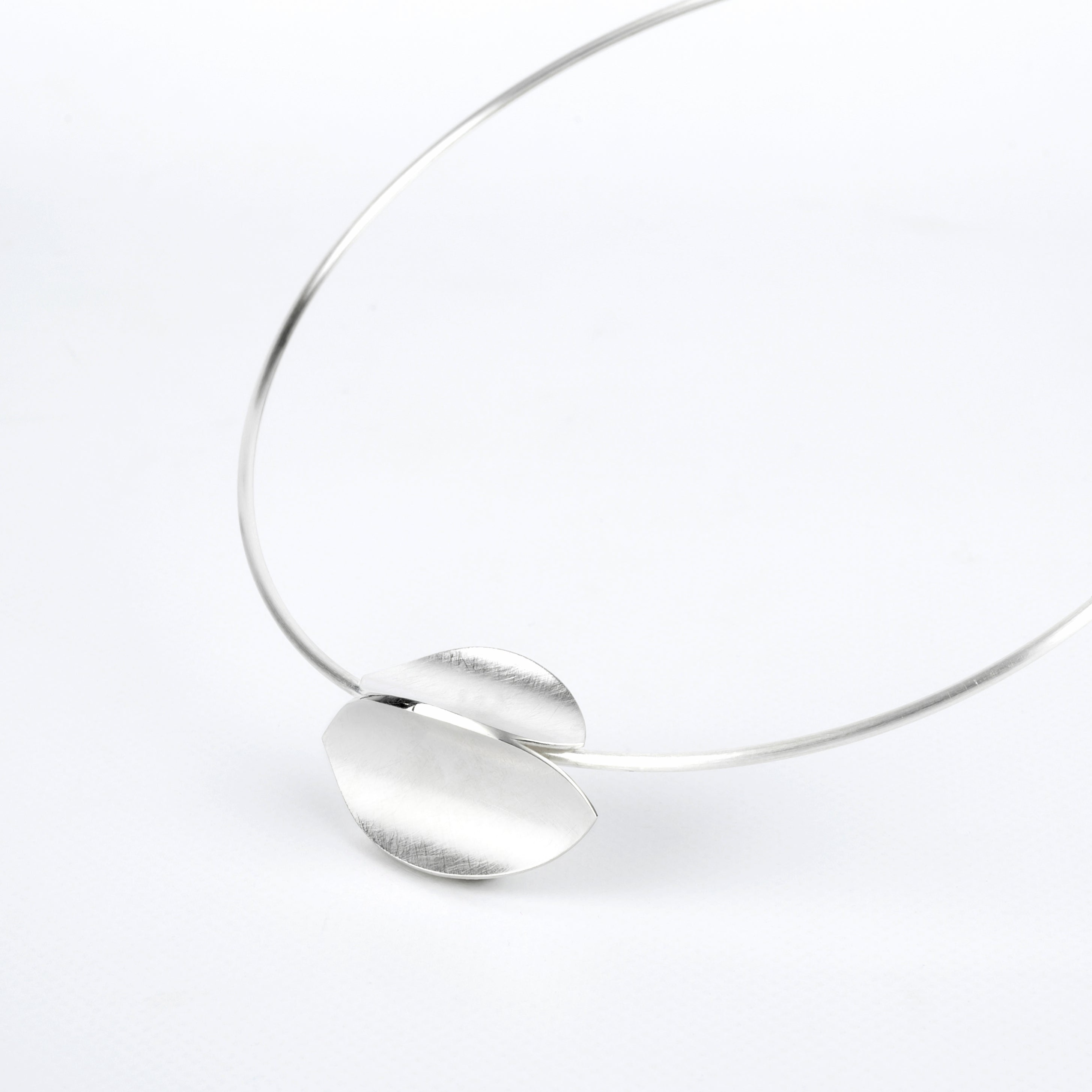emmanuelle-hamet-dune-collier-argent-taille-m-130-mm image 1