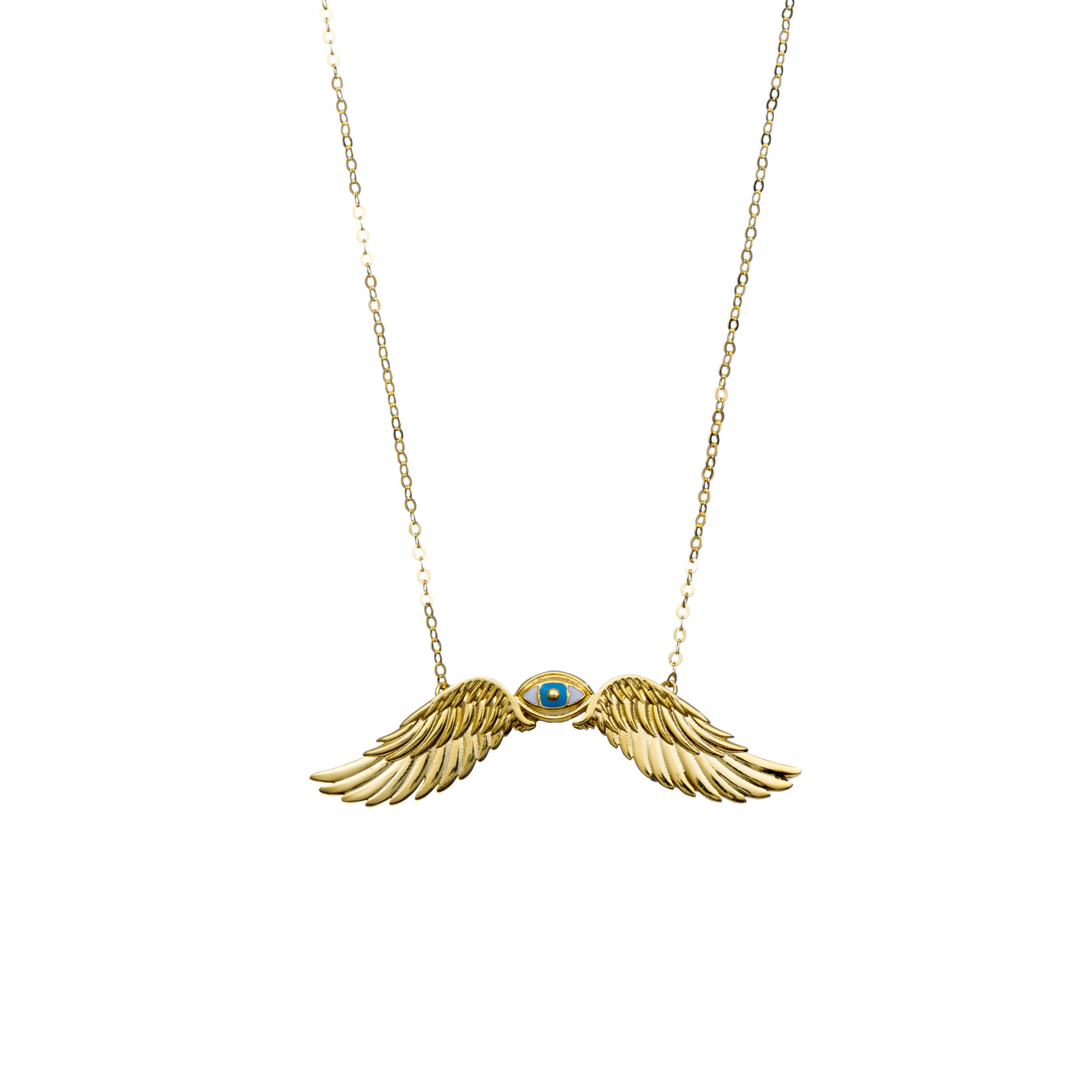 agapi-wings-the-eye-of-the-sky-collier-cha-ne-dor-unisexe image 1