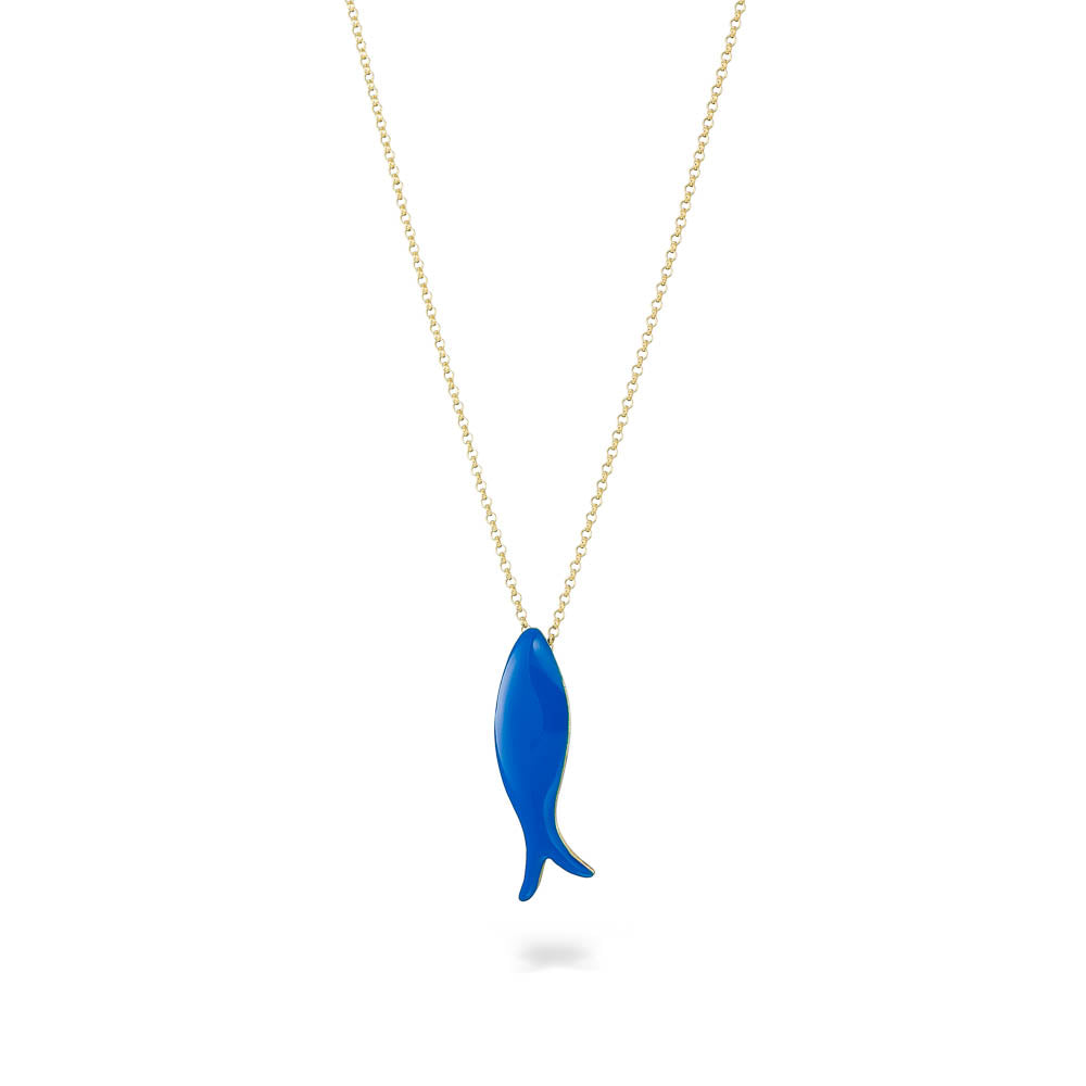 agapi-the-fish-small-fish-collier-poisson-bleu-40-cm image 1