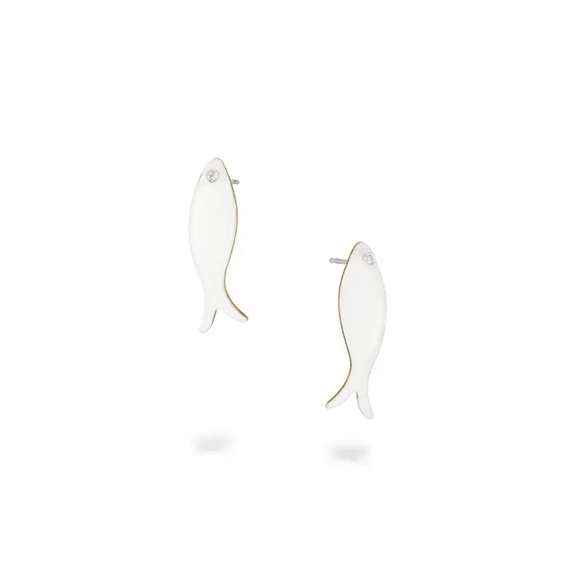 agapi-the-fish-small-fish-boucles-mail-blanc-zircon image 1