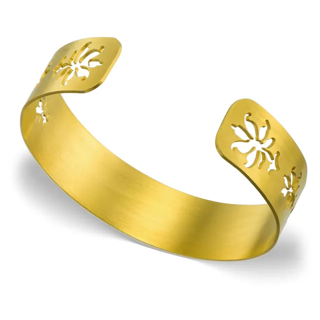 agapi-anthology-pelargonium-bracelet-fleur-or-mat image 1