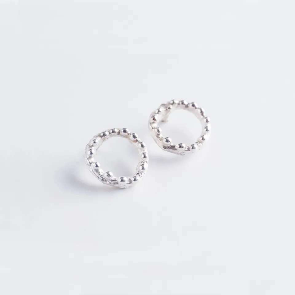 agapi-forestland-tiny-twig-boucles-anneaux-argent-925 image 1