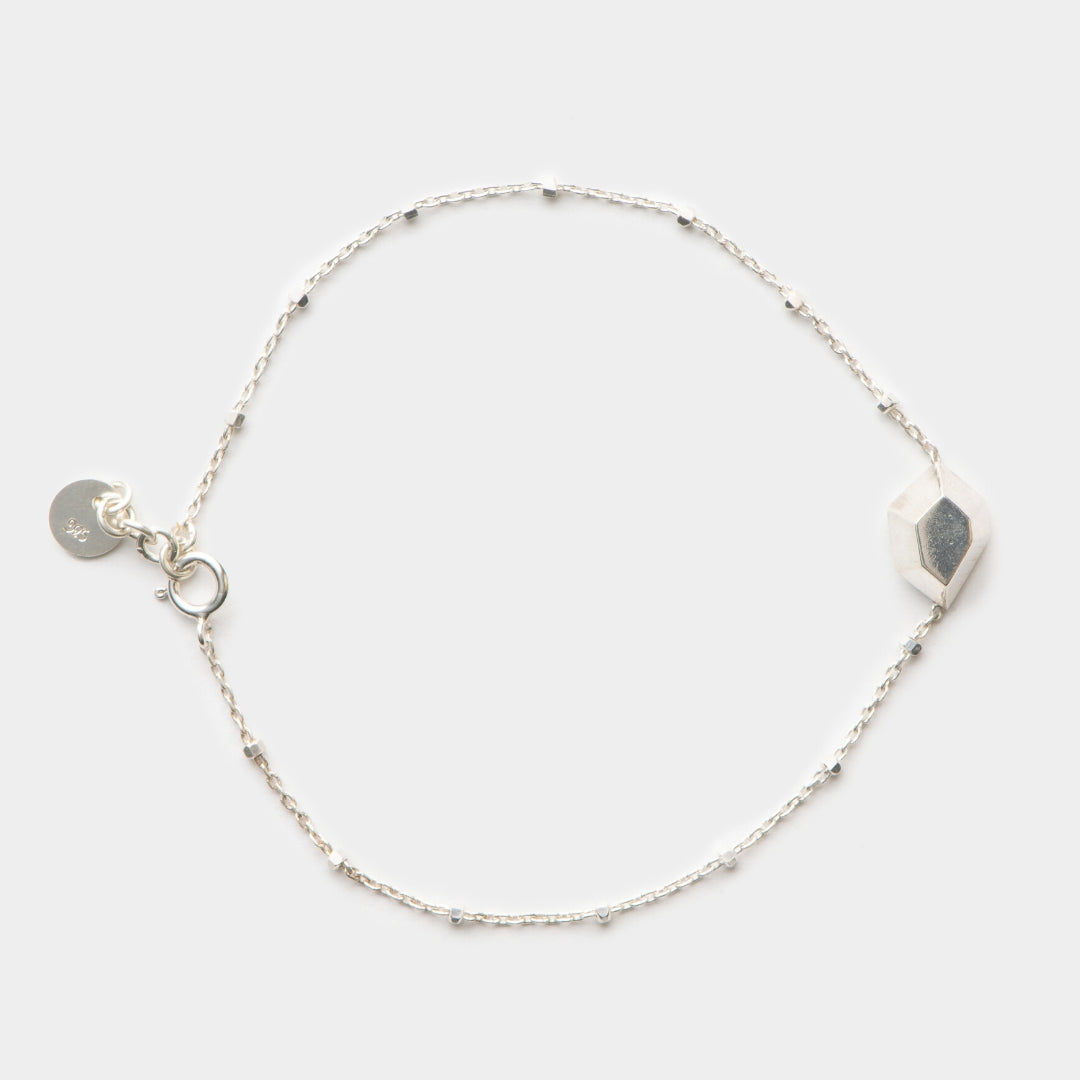 agapi-love-symbols-desire-bracelet-argent-losange-15-cm image 4