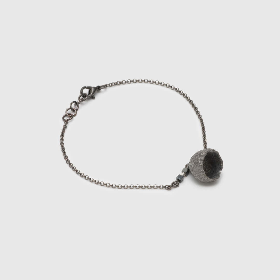 agapi-forestland-simple-bracelet-gland-rhodium image 1
