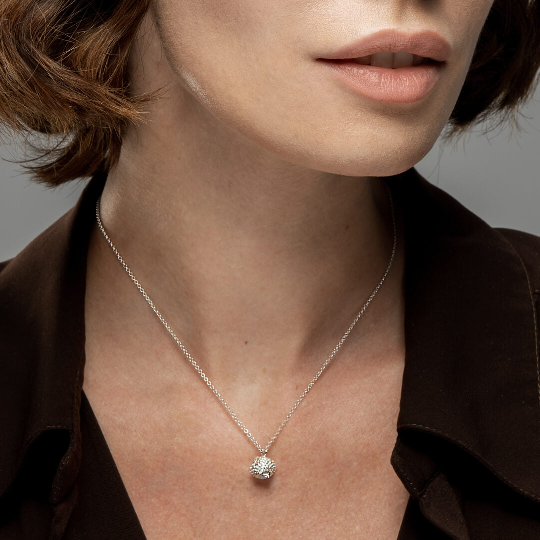 agapi-ids-collier-gland-ch-ne-argent-925-cha-ne-40-cm image 2