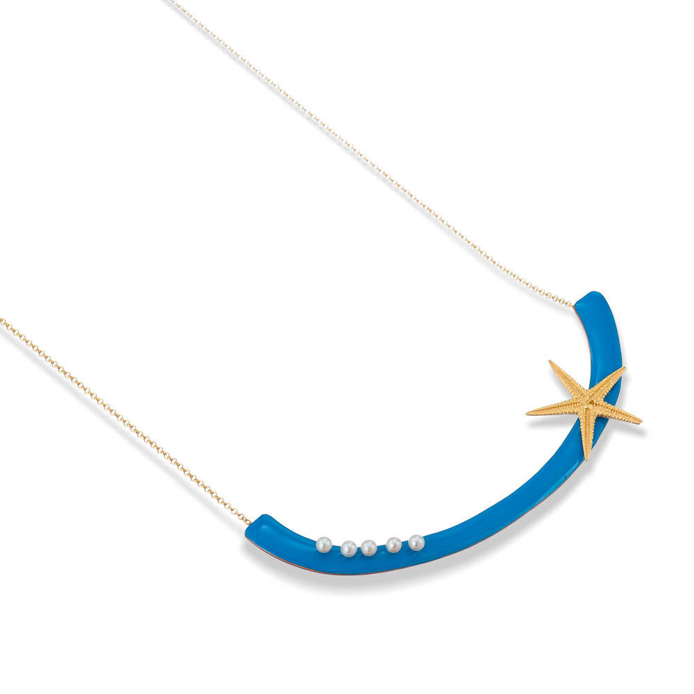 agapi-seastories-summer-breeze-collier-toile-mer-bleu-or image 3