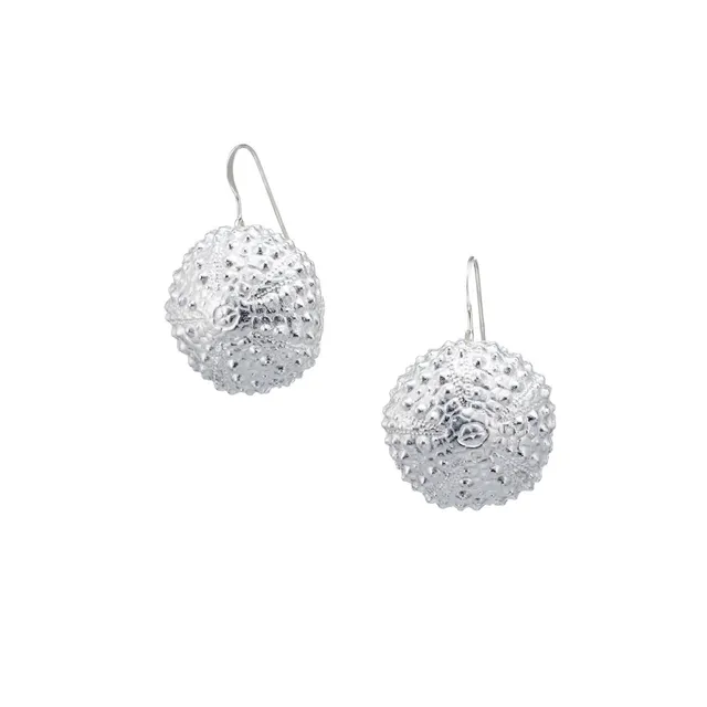 agapi-seastories-boucles-oursin-laiton-plaqu-argent image 1