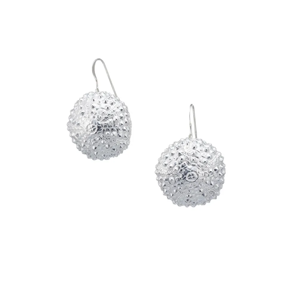 agapi-seastories-boucles-oursin-laiton-plaqu-argent image 1