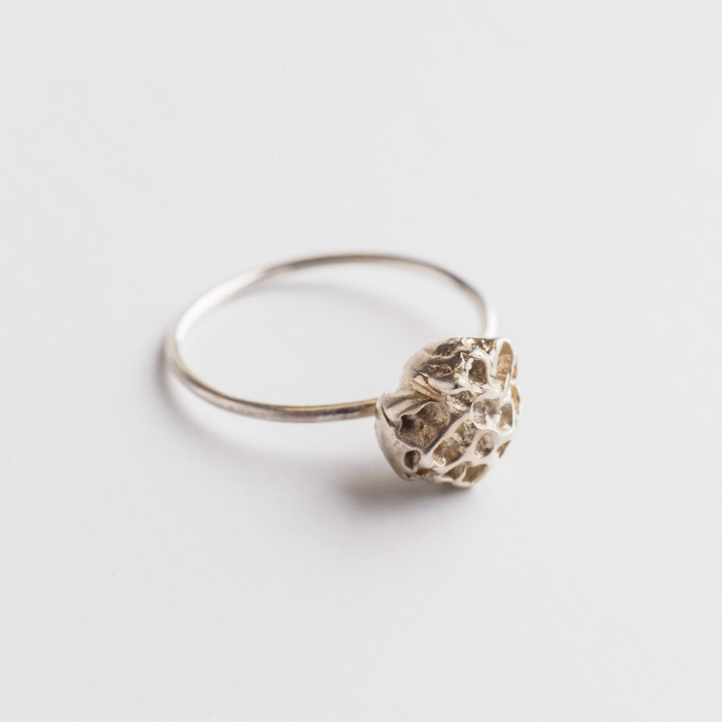 agapi-seastories-coral-bague-argent-925-taille-54 image 1