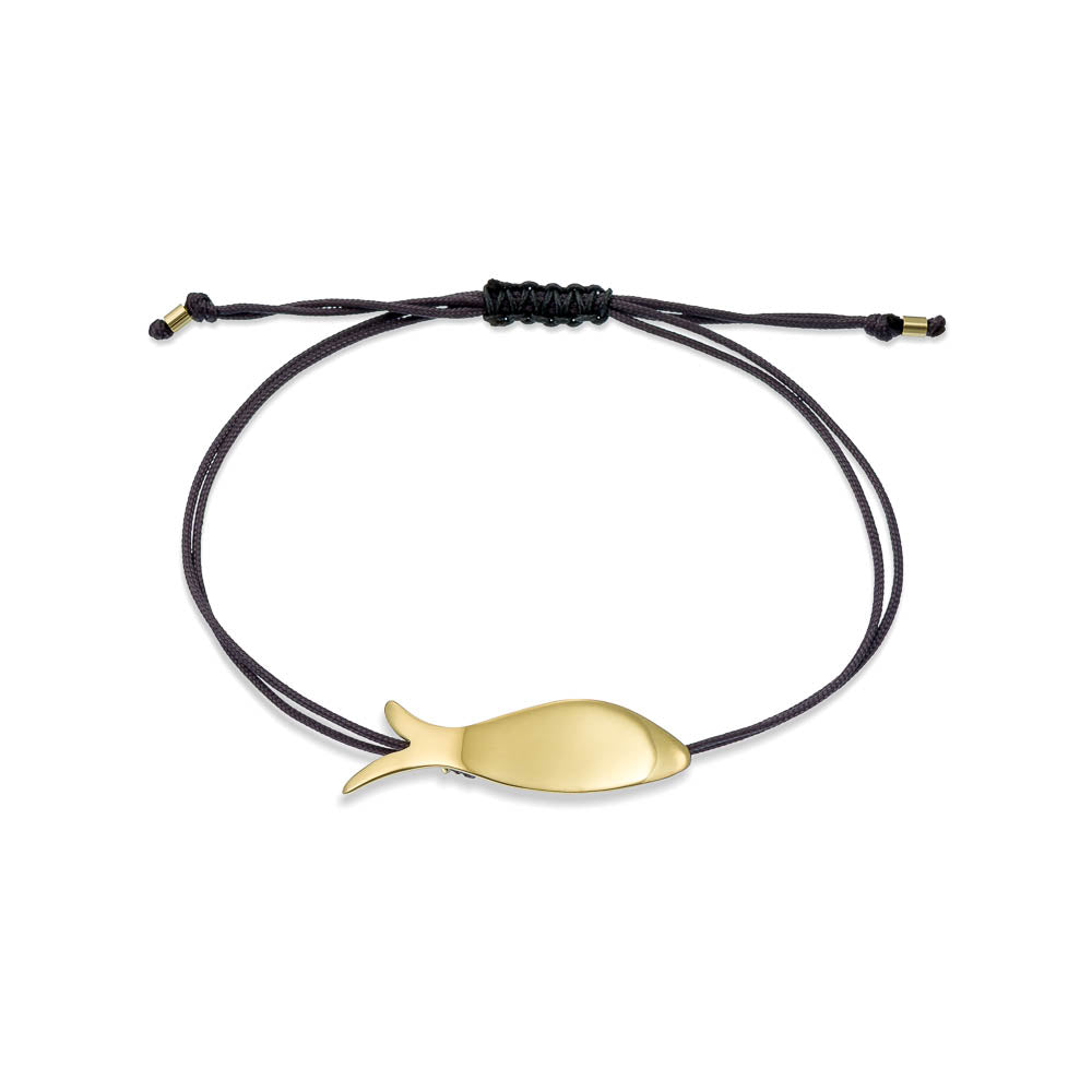 agapi-the-fish-small-fish-bracelet-macram-dor-poisson image 1