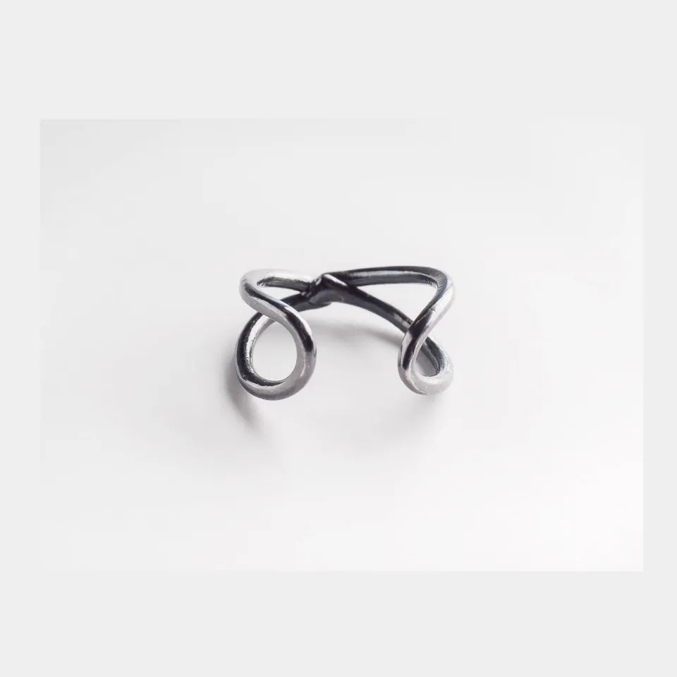 agapi-love-journey-bague-ajustable-argent-925-rhodium image 1