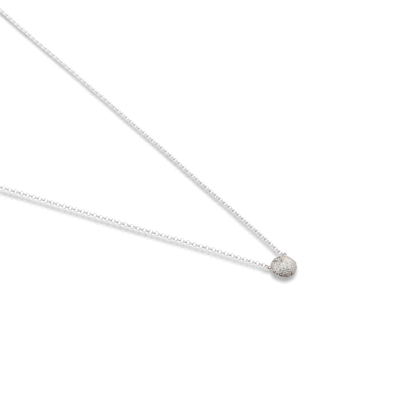 agapi-seastories-little-urchin-collier-oursin-argent-925 image 3