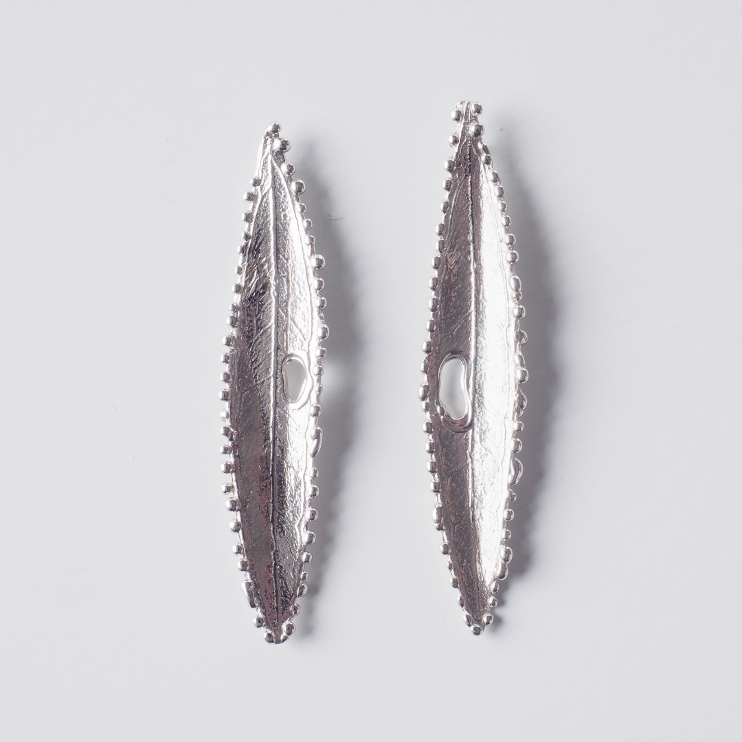 agapi-mediterranean-wild-olive-boucles-argent-5-5-cm image 3