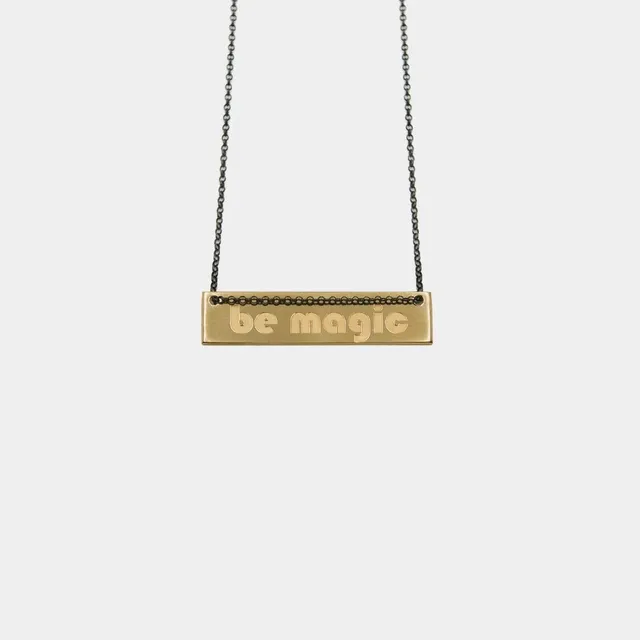 agapi-ids-be-magic-collier-dor-plaqu-or-42-cm image 1