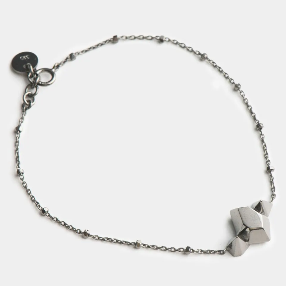 agapi-diamonds-dreams-just-a-dream-bracelet-argent-925-rhodium-noir image 1