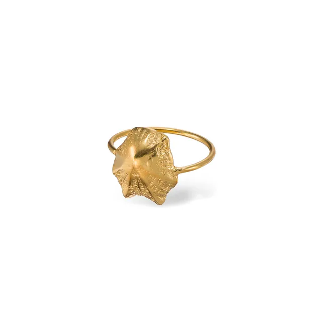 agapi-seastories-rock-limpet-bague-dor-e-patelle image 1
