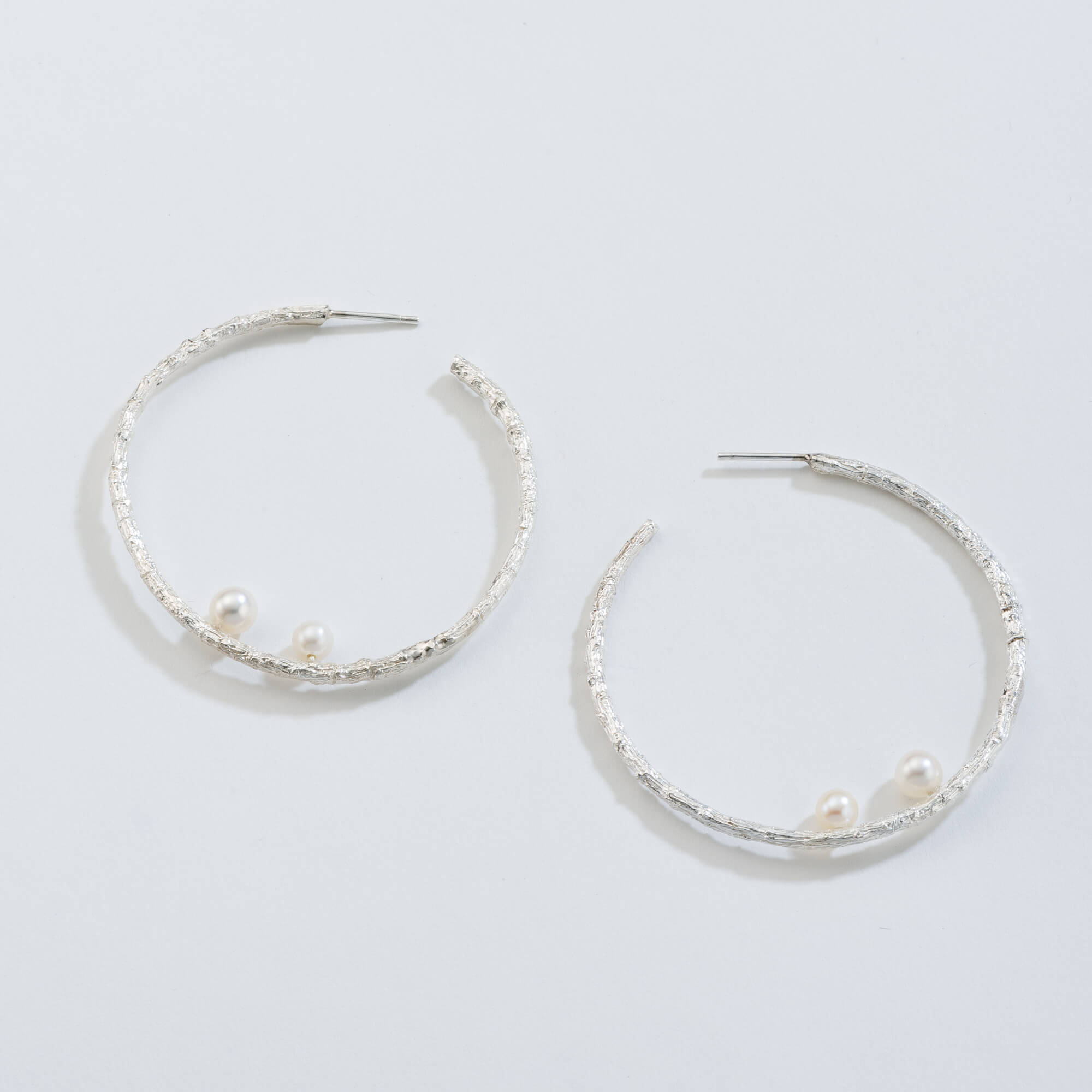 agapi-seastories-cr-oles-perles-boucles-argent-925-medium image 1