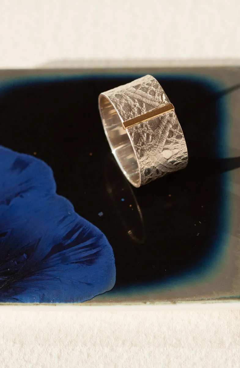 atelier-claire-marie-steinmetz-gotam-bague-argent-or-18-carats image 1