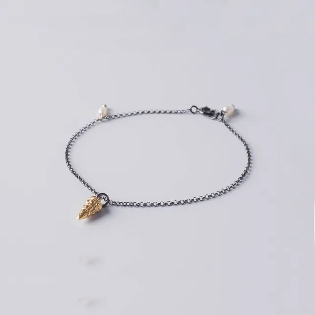 agapi-seastories-romantic-seashell-bracelet-argent-coquillage-rhodium image 1