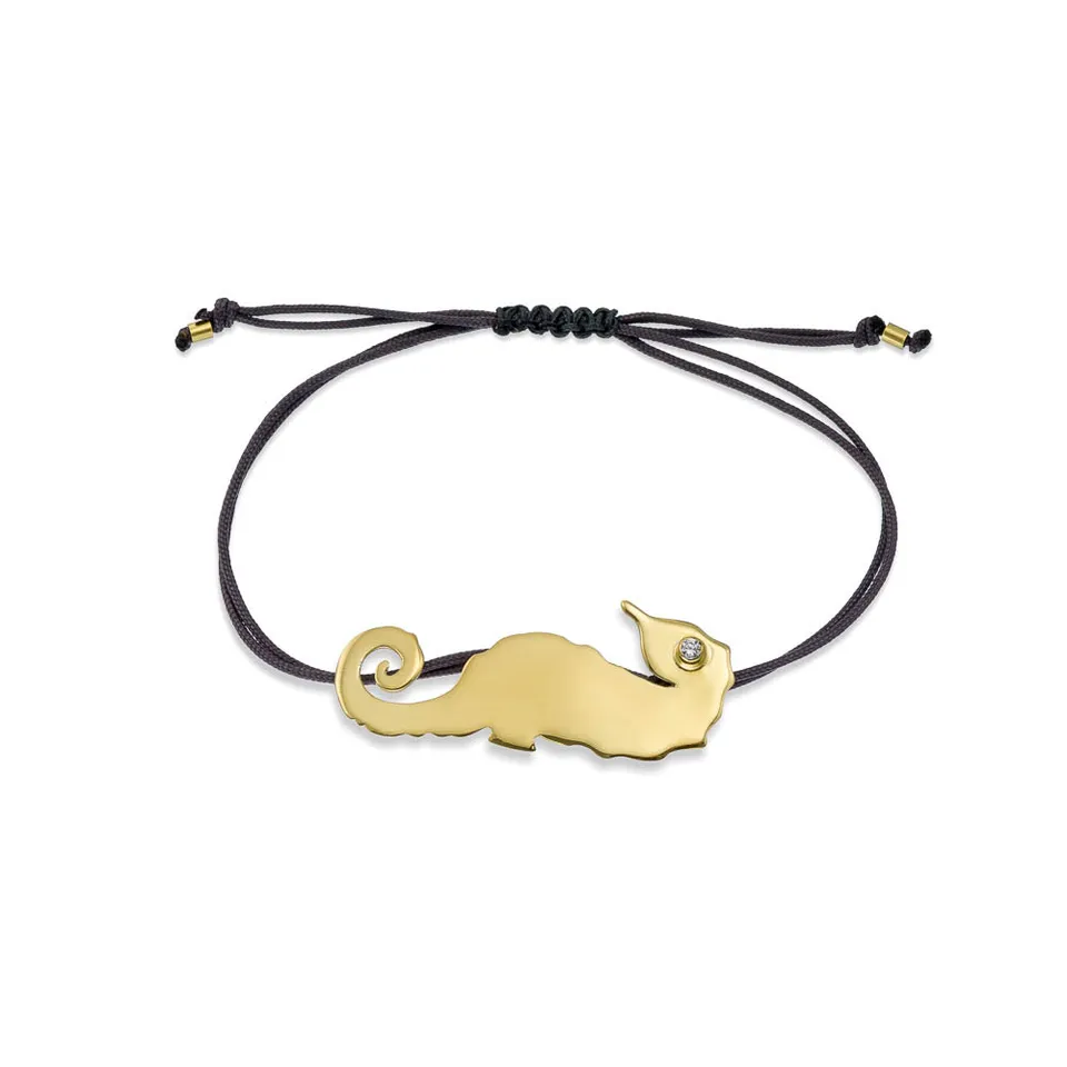 agapi-the-fish-bracelet-hippocampe-dor-plaqu-or image 1
