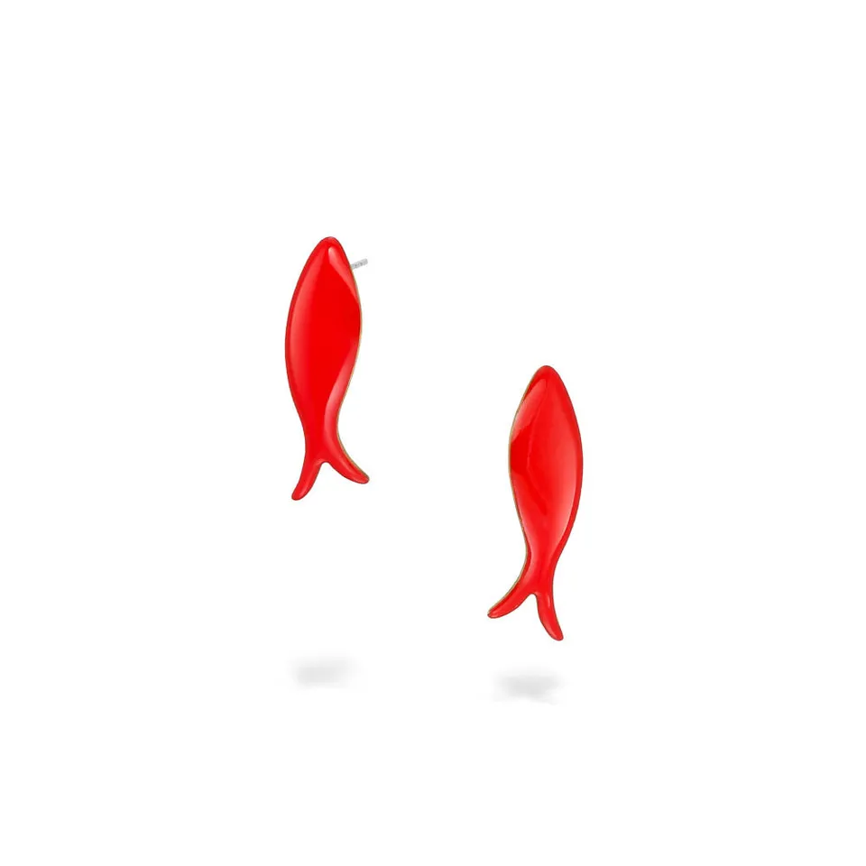 agapi-fish-boucles-poisson-mail-rouge-corail image 1
