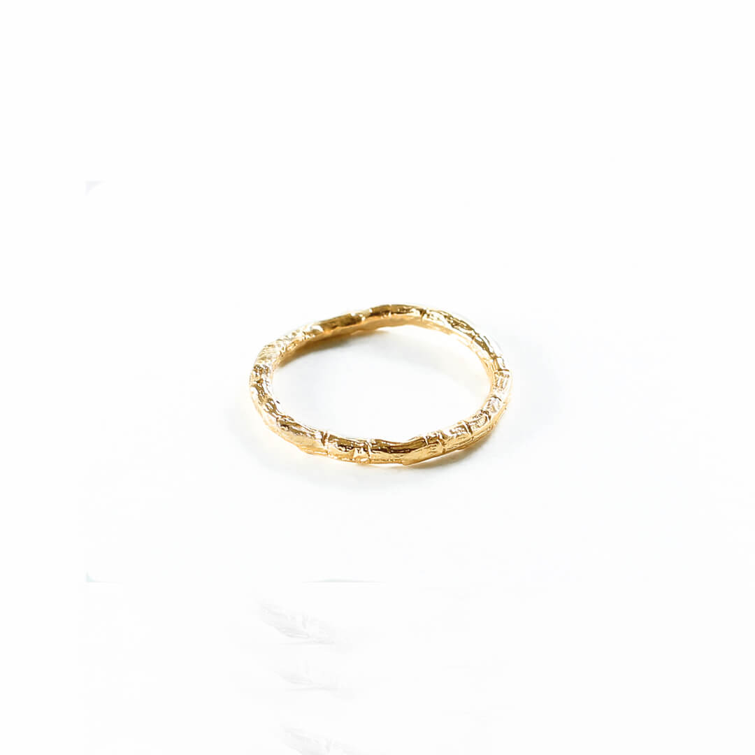 agapi-forestland-branch-band-bague-anneau-dor-taille-54 image 1