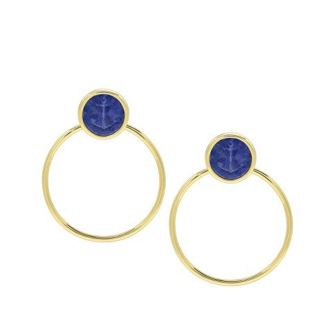 armeria-tri-martolod-boucles-d-oreilles-lapis-lazuli-ancre-marine-dor image 1
