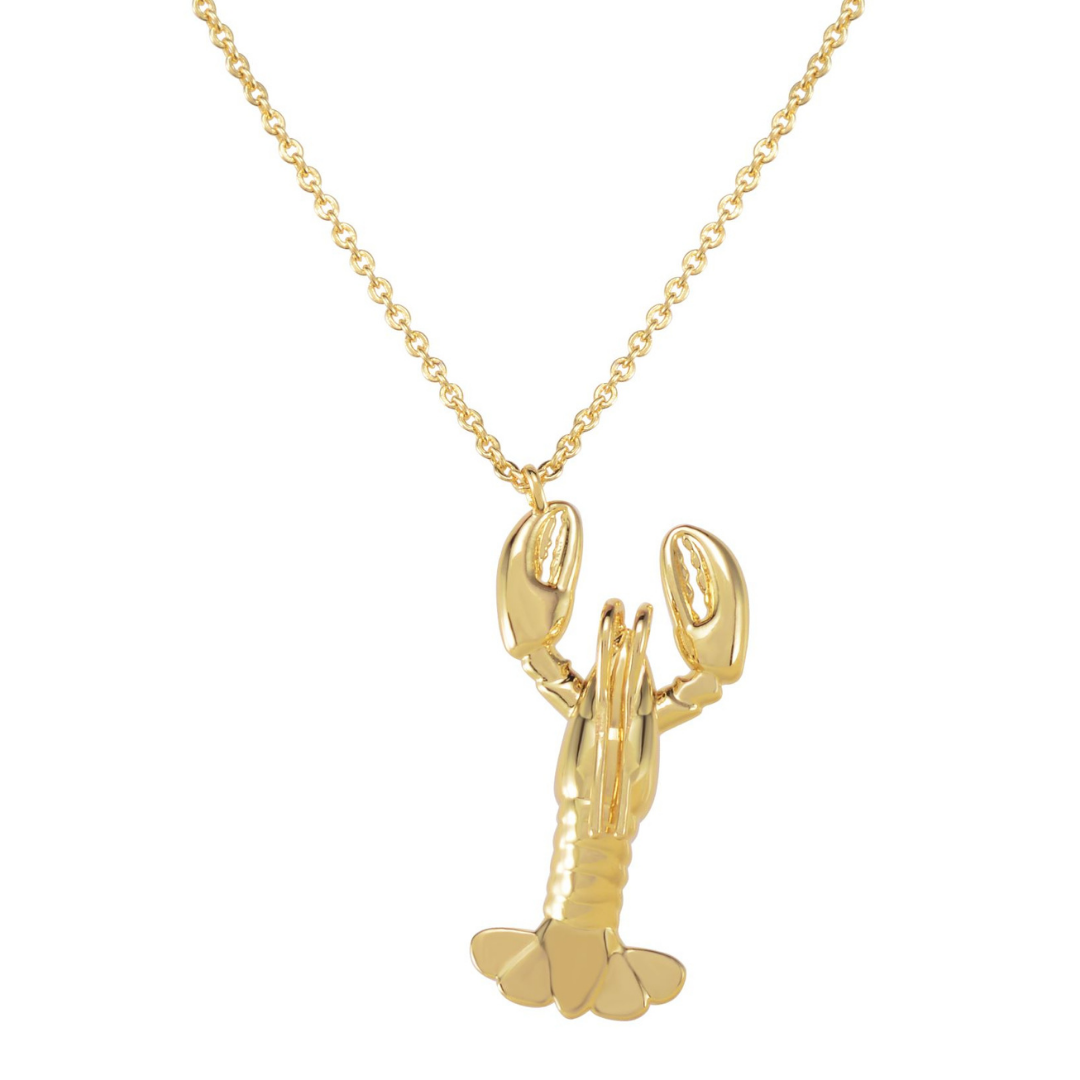 armeria-girard-le-homard-collier-homard-or-jaune-46-cm image 1