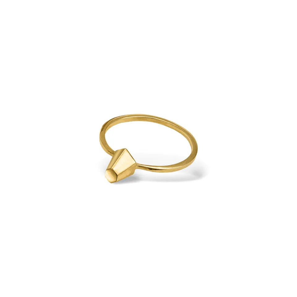agapi-sharp-diamond-bague-g-om-trique-plaqu-or image 1