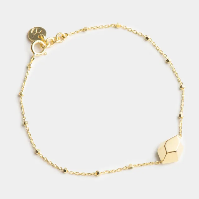 agapi-love-symbols-the-desire-bracelet-plaqu-or-losange image 1