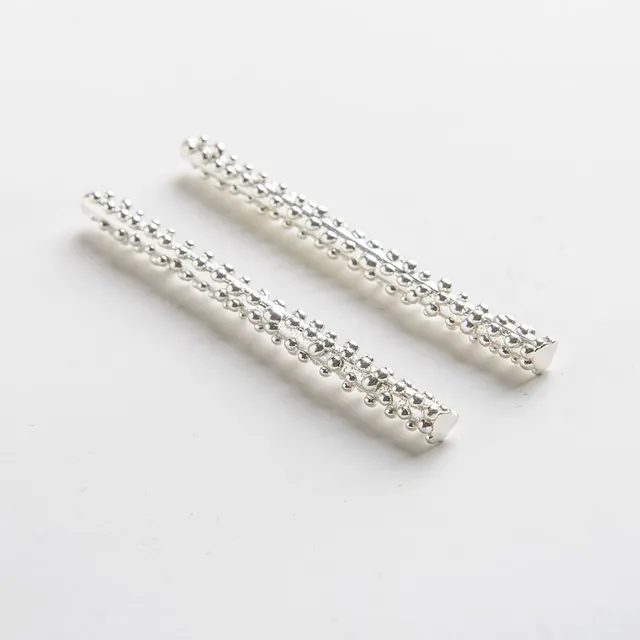 agapi-dropped-bubbles-long-full-bubbles-boucles-argent image 1