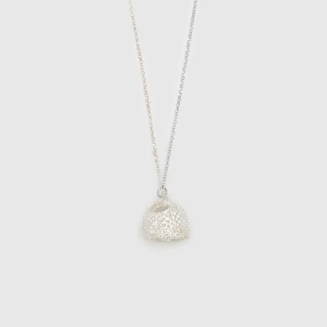 agapi-forestland-big-acorn-collier-pendentif-gland-argent-85cm image 1